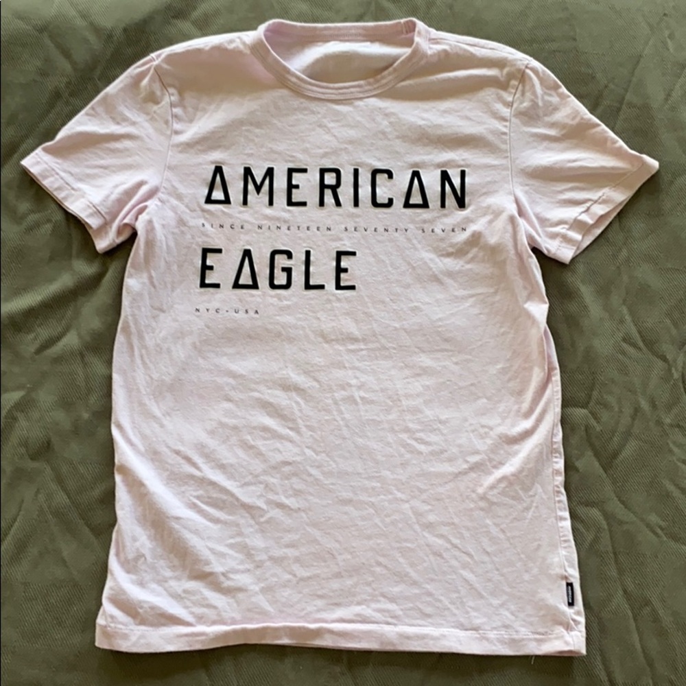 American Eagles men’s XS pink t shirt